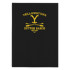 Yellowstone Dutton Ranch Black Hardcover Journal - Yellowstone Style