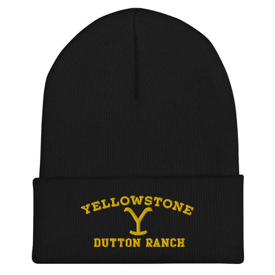 Yellowstone Dutton Ranch Cuffed Beanie - choose color - Yellowstone Style
