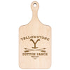 Yellowstone Dutton Ranch Cutting Board w/Handle - choose size - Yellowstone Style