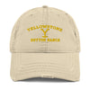 Yellowstone Dutton Ranch Distressed Dad Hat - Yellowstone Style