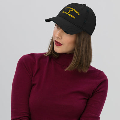 Yellowstone Dutton Ranch Distressed Dad Hat - Yellowstone Style