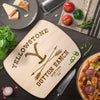 Yellowstone Dutton Ranch Hardwood Cutting Board - choose size - Yellowstone Style