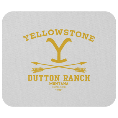Yellowstone Dutton Ranch Mousepad - 4 colors available - Yellowstone Style