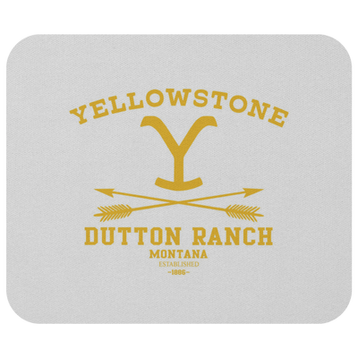 Yellowstone Dutton Ranch Mousepad - 4 colors available - Yellowstone Style