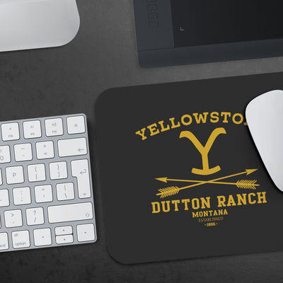 Yellowstone Dutton Ranch Mousepad - 4 colors available - Yellowstone Style