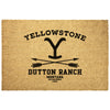 Yellowstone Dutton Ranch Outdoor Mat - choose size - Yellowstone Style
