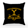 Yellowstone Dutton Ranch Pillow with Cover - 3 sizes available - Yellowstone Style