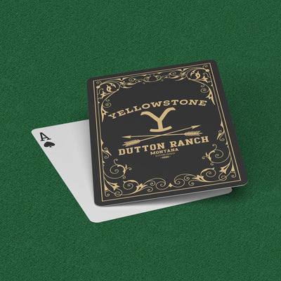 Yellowstone Dutton Ranch Playing Cards - Yellowstone Style