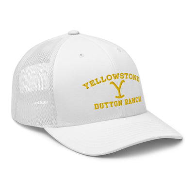 Yellowstone Dutton Ranch Retro Trucker Cap- choose color - Yellowstone Style