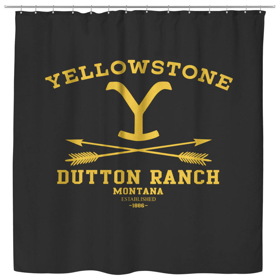 Yellowstone Dutton Ranch Shower Curtain