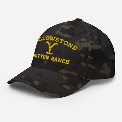Yellowstone Dutton Ranch Structured Twill Cap - choose color - Yellowstone Style