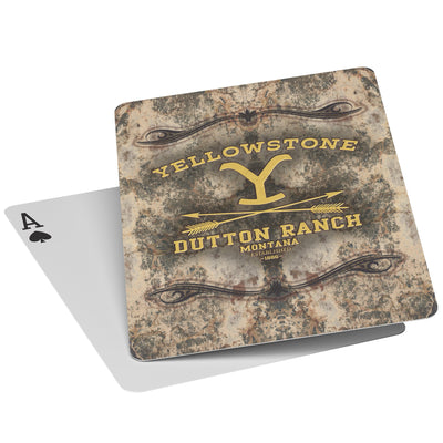 Yellowstone Dutton Ranch Vintage Playing Cards - Yellowstone Style