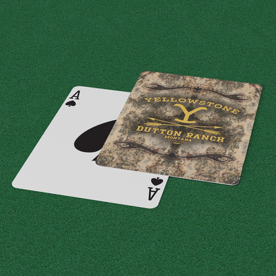 Yellowstone Dutton Ranch Vintage Playing Cards - Yellowstone Style