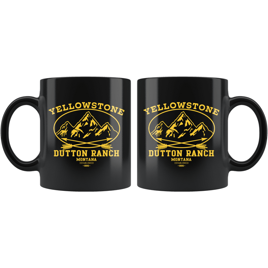 Yellowstone Mountains 11 oz Mug