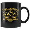 Yellowstone Mountains 11 oz Mug - Yellowstone Style
