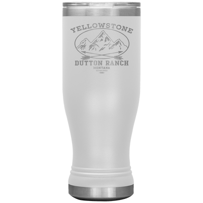 Yellowstone Mountains 20 oz Pilsner Tumbler - 13 colors available - Yellowstone Style