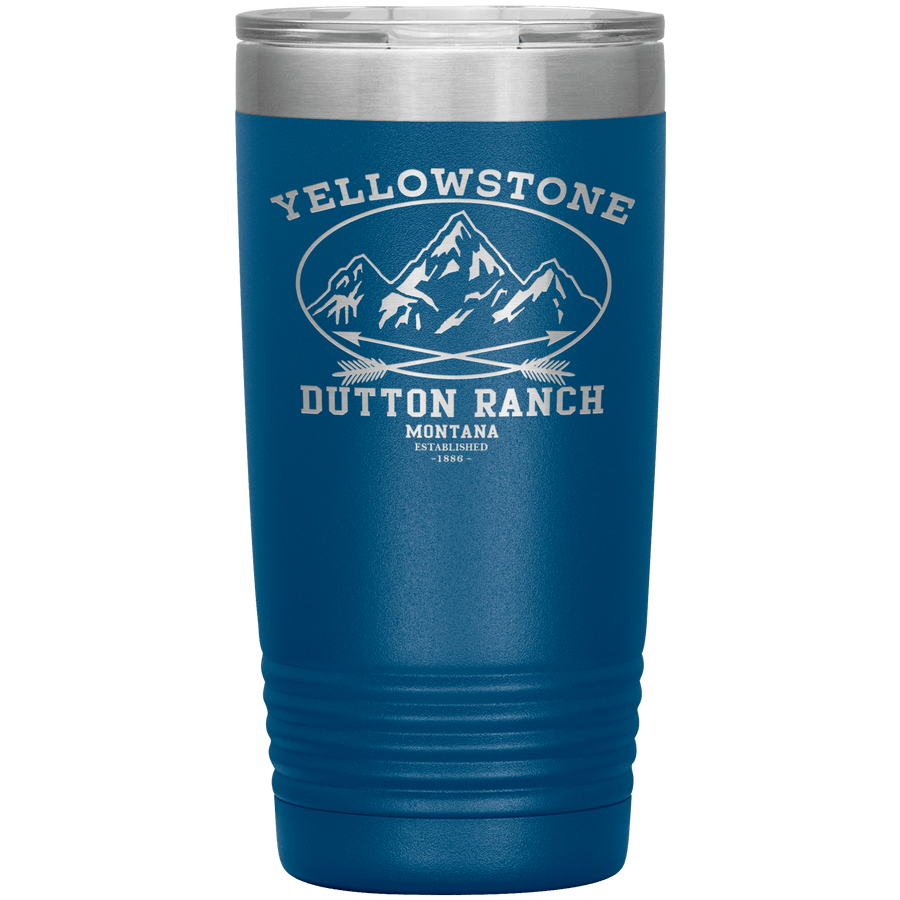 Yellowstone Mountains 20 oz Tumbler - 13 colors available