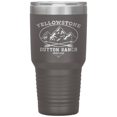 Yellowstone Mountains 30 oz Tumbler - 13 colors available - Yellowstone Style
