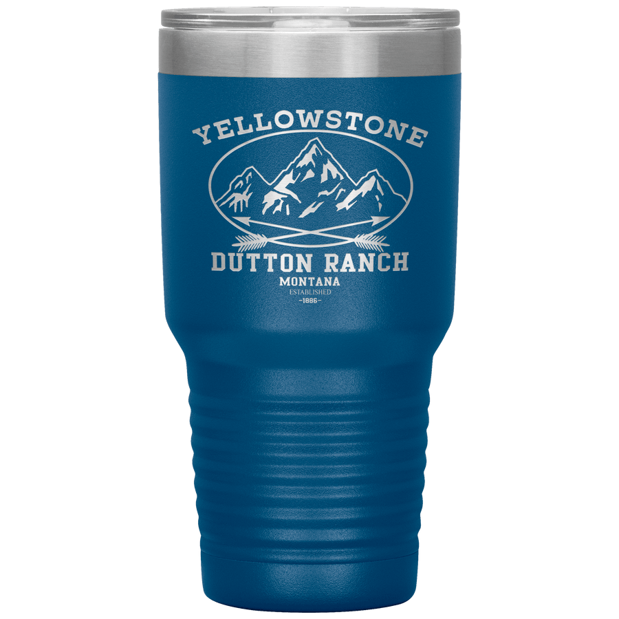 Yellowstone Mountains 30 oz Tumbler - 13 colors available