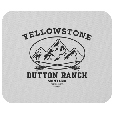 Yellowstone Mountains Mousepad - 4 colors available - Yellowstone Style