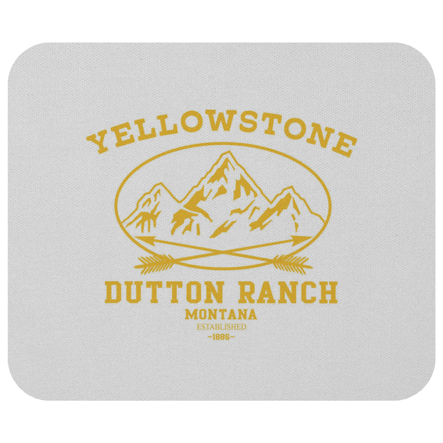 Yellowstone Mountains Mousepad - 4 colors available