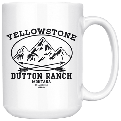 Yellowstone Mountains Mug - 2 sizes available - Yellowstone Style