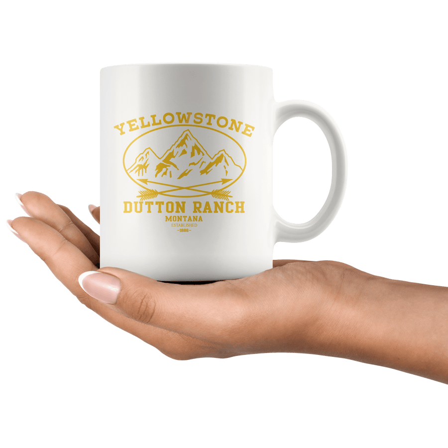 Yellowstone Mountains Mug - 2 sizes available - Yellowstone Style