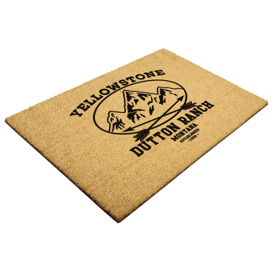 Yellowstone Mountains Outdoor Mat - choose size