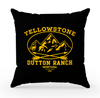 Yellowstone Mountains Pillow with Cover - 3 sizes available - Yellowstone Style