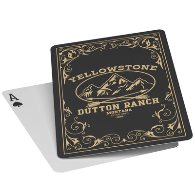 Yellowstone Mountains Playing Cards - Yellowstone Style