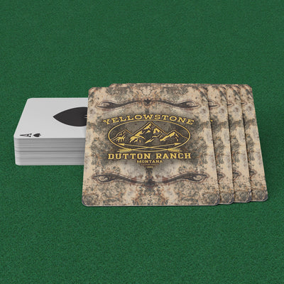 Yellowstone Mountains Vintage Playing Cards - Yellowstone Style