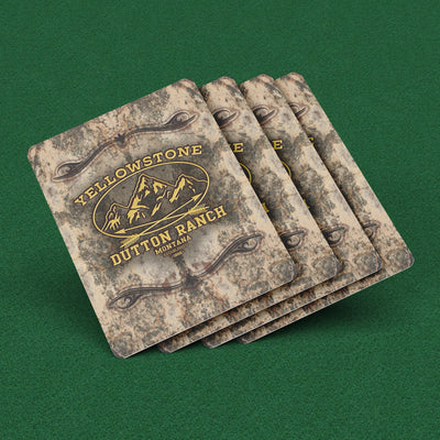 Yellowstone Mountains Vintage Playing Cards - Yellowstone Style