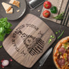 Yellowstone Train Station Hardwood Cutting Board - choose size - Yellowstone Style