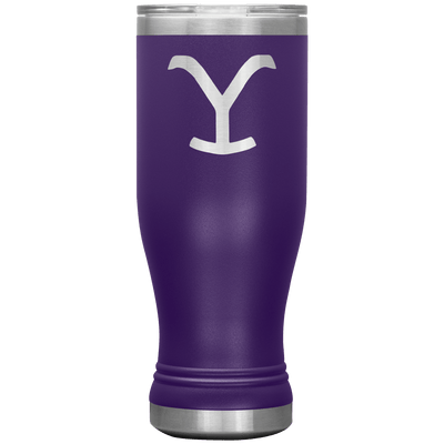 Yellowstone Y 20 oz Pilsner Tumbler - 13 colors available - Yellowstone Style