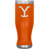 Yellowstone Y 20 oz Pilsner Tumbler - 13 colors available - Yellowstone Style