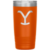 Yellowstone Y 20 oz Tumbler - 13 colors available - Yellowstone Style