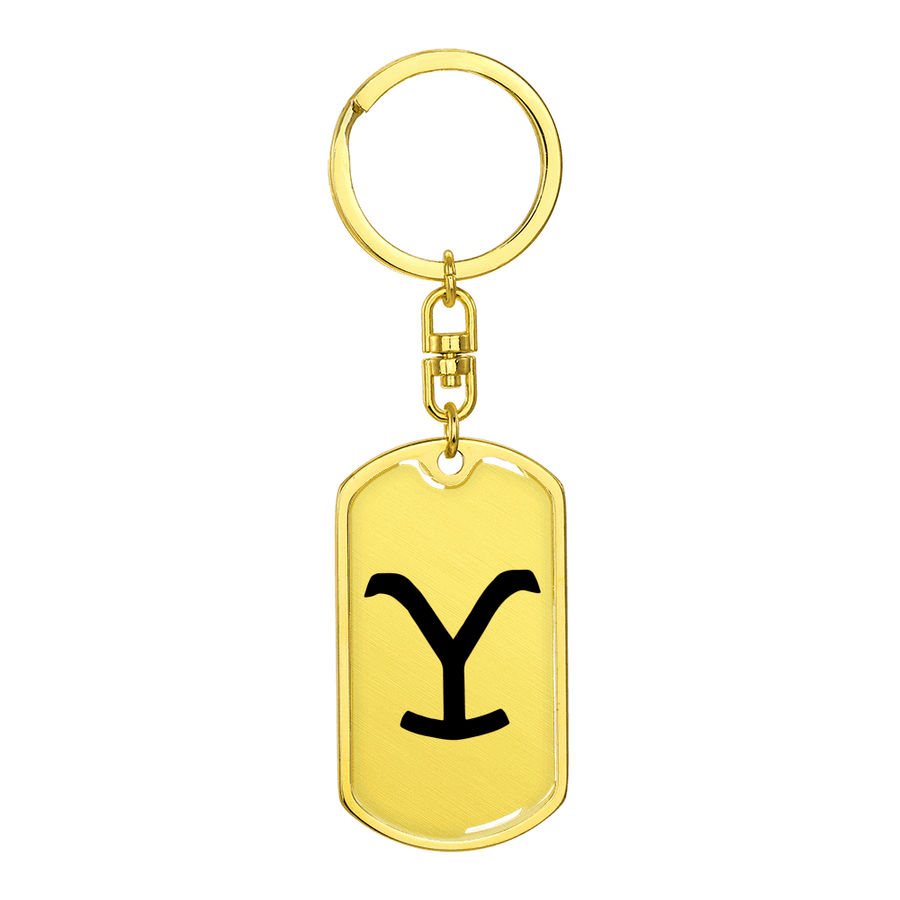 Yellowstone Y Keychain - 2 styles available