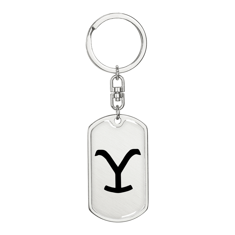 Yellowstone Y Keychain - 2 styles available