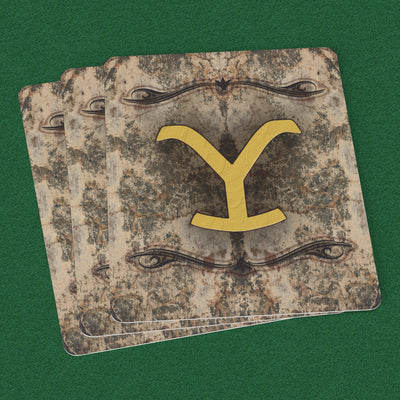 Yellowstone Y Vintage Playing Cards - Yellowstone Style