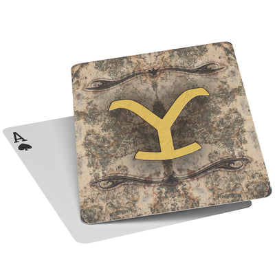 Yellowstone Y Vintage Playing Cards - Yellowstone Style