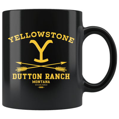 Yellowstone Dutton Ranch 11 oz Mug - Yellowstone Style
